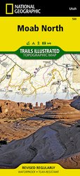 Trails Illustrated Moab North - Trail Map #500