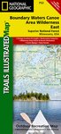 Trails Illustrated Boundary Waters Canoe Area - East Trail Map