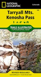 Trails Illustrated Colorado Series Tarryall Mountains / Kenosha