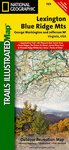 Trails Illustrated Lexington - Blue Ridge Mountains Trail Map