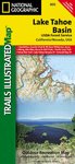 Trails Illustrated Lake Tahoe Basin