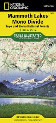 Trails Illustrated Mammoth Lakes and Mono Divide Trail Map