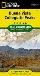 Trails Illustrated Buena Vista/Collegiate Peaks Trail Map
