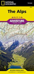 Adventure Map The Alps