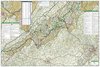 Trails Illustrated Lexington - Blue Ridge Mountains Trail Map