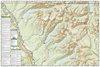Trails Illustrated Glacier National Park :: North Fork Section