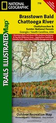 Trails Illustrated Brasstown Bald Chatooga River Chatahoochee